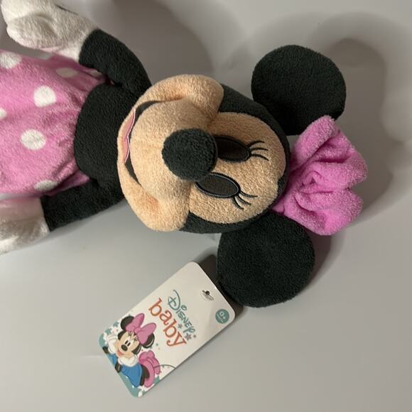 NEW Disney Baby Minnie Mouse Pink Pastel Plush Super Soft 14” tall - Picture 2 of 7